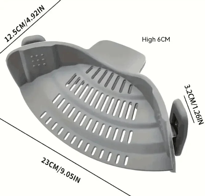 Wide-Mouth Silicone Drain Block Filter