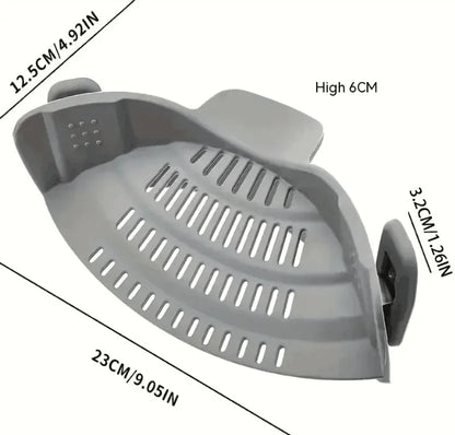 Wide-Mouth Silicone Drain Block Filter