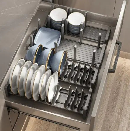 Kitchen Bowl Dish Tableware Storage Rack